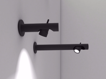 CALABRONE - LED wall-mounted adjustable spotlight by Martinelli Luce - view 2
